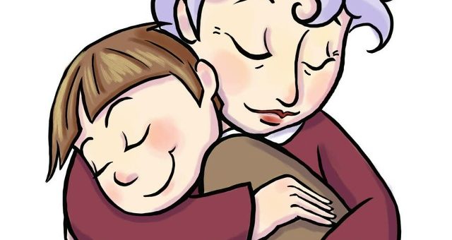 Бабушка-чемпион мира по обниманию